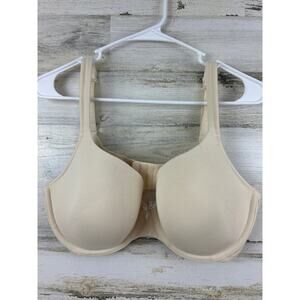 Cacique Women’s Plus beige tan 38DDD Lightly Lined T-Shirt Bra Underwire New
